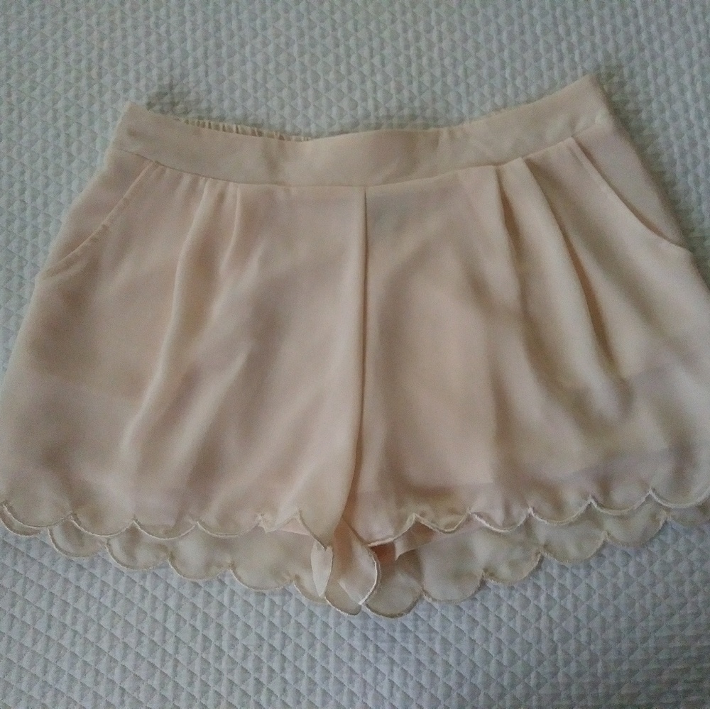 Scalloped Shorts